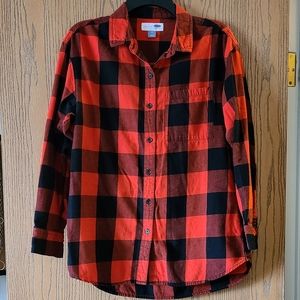 Buffalo Plaid Boyfriend Flannel